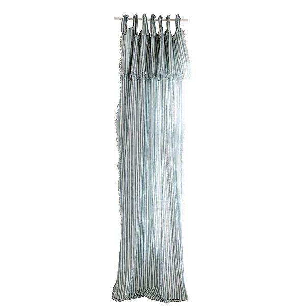 Mirabeau Vorhang Gardine Anjoutey blau/weiß günstig online kaufen