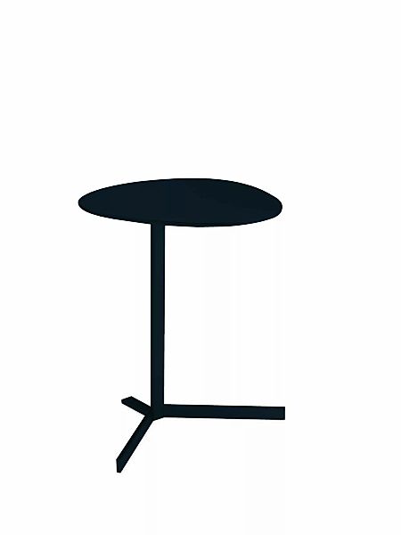 Birdy Kiesel Beistelltisch oval nachtblau H: 53cm günstig online kaufen