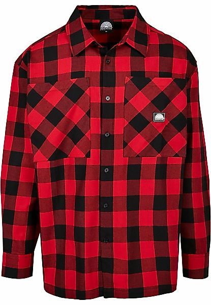 Southpole Langarm-Poloshirt "Southpole Herren Southpole Check Flannel Shirt günstig online kaufen