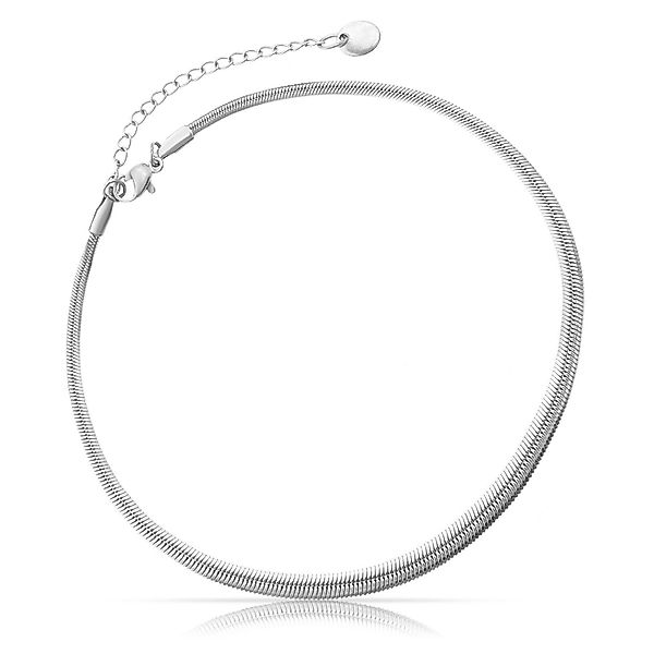 Made by Nami Fußkette mit starkem Karabiner-Verschluss Edelstahl, Schlangen günstig online kaufen