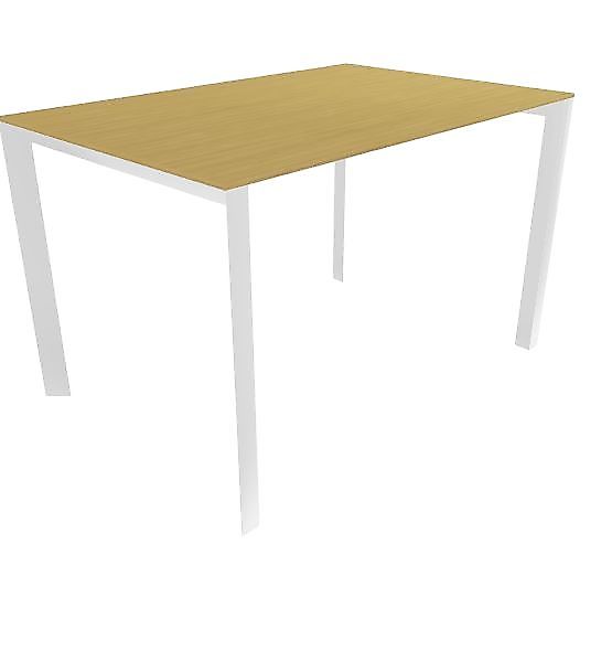 Profilo Konferenztisch 80x140 cm Laminierte Platte Eiche natur günstig online kaufen