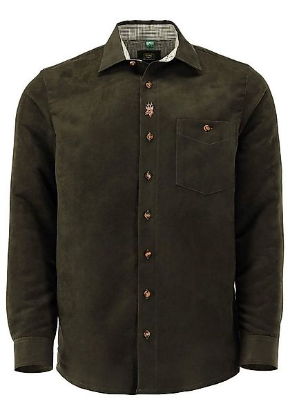 OS Trachten Outdoorhemd Fibeu Regular Fit, Haifischkragen, 1/1-Arm, Brustta günstig online kaufen