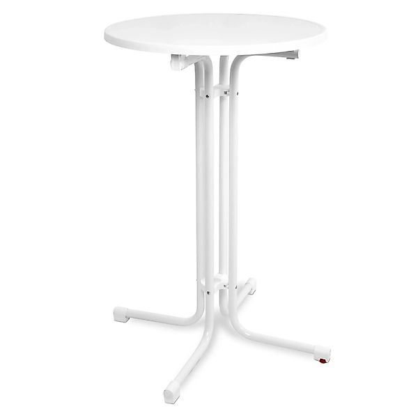 Beautissu Bellini Stehtisch Ø70x110cm Weiß günstig online kaufen