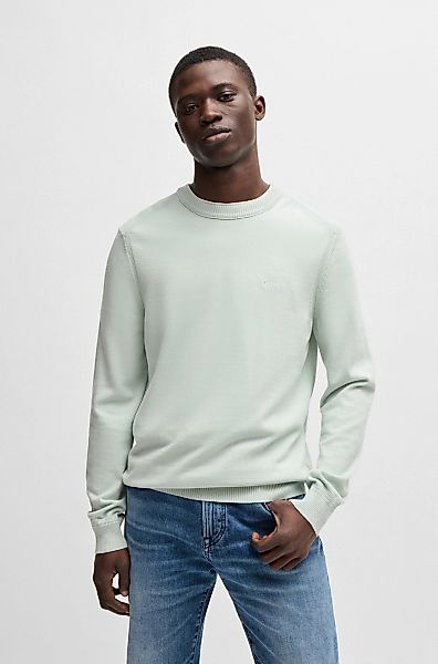 BOSS ORANGE Strickpullover Asac mit Logostickerei günstig online kaufen