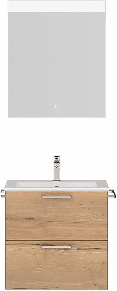nobilia Badmöbel-Set "Tolvina" vormontiert, mit Soft-Close, 2 Stk. tlg. günstig online kaufen