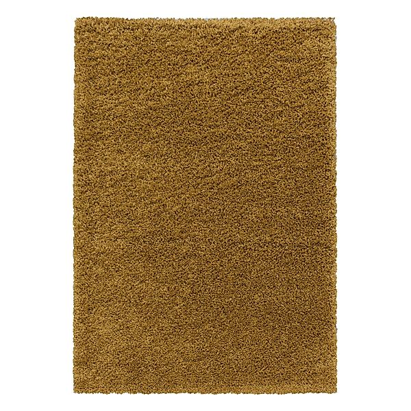 Ayyildiz Hochflorteppich Sydney 3000 Gold 240 cm x 340 cm günstig online kaufen