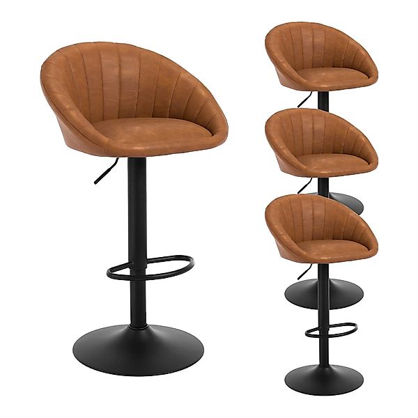 Woltu Barhocker (4 St), küchenhocker höhenverstellbar, günstig online kaufen