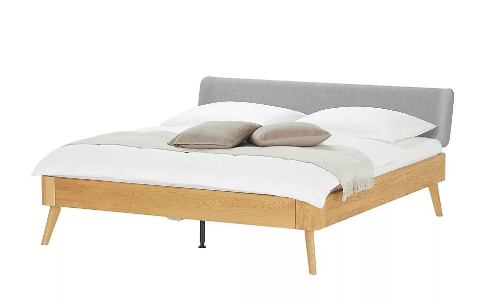 Massivholzbttgestell  Oak Bianco - holzfarben - 173 cm - 86 cm - Betten > B günstig online kaufen