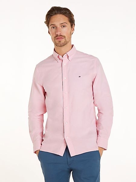 Tommy Hilfiger Langarmhemd SOLID HERITAGE OXFORD günstig online kaufen
