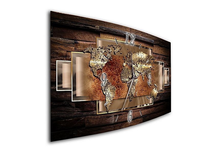 Bilder-Manufaktur Wanduhr BM-7889-1 (BM, Funkuhr oder Quarzuhr, kein Ticken günstig online kaufen