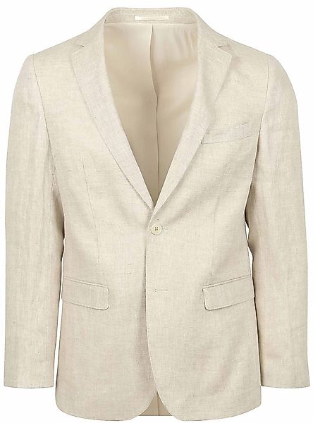 Suitable Blazer Leinen Herringbone Ecru - Größe 48 günstig online kaufen