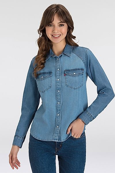 Levis Jeansbluse "ESSENTIAL WESTERN", mit Brusttaschen mit Druckknöpfen günstig online kaufen