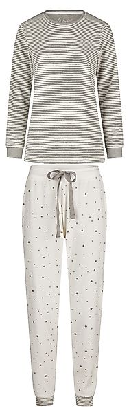 By Louise Schlafanzug Damen Frottee Pyjama günstig online kaufen