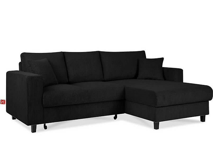 KONSIMO® Ecksofa Rechts Ecksofa EGRET, mit günstig online kaufen