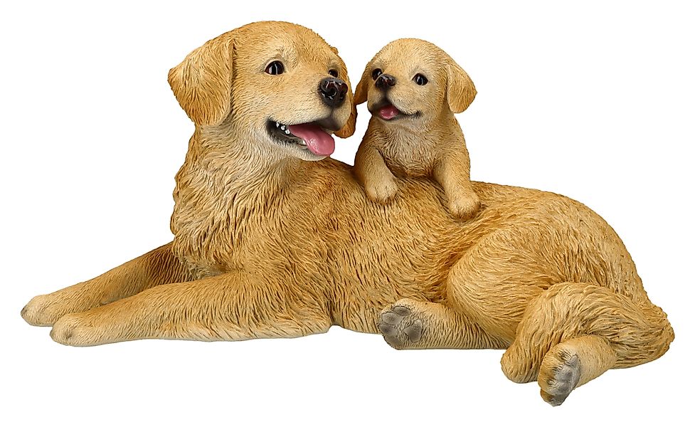 Figuren Shop GmbH Gartenfigur Gartenfigur Hunde günstig online kaufen