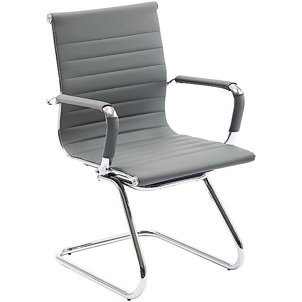 WAHSON OFFICE CHAIRS Bürostuhl 2 PU-Leder-Freischwinger günstig online kaufen