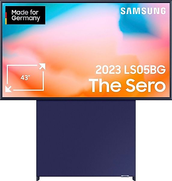 Samsung LED-Fernseher, 108 cm/43 Zoll, Smart-TV-Google TV, Rotierender Bild günstig online kaufen
