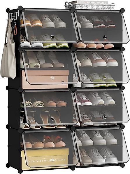 EUGAD Schuhbox (16 St), Schuhorganizer Schuhregal günstig online kaufen