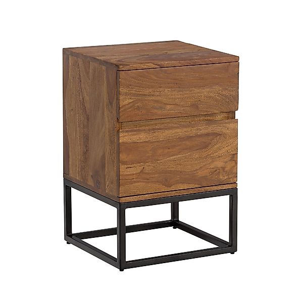 FINEBUY Nachttisch FB105063 (Industrial, 40x38x60 cm günstig online kaufen