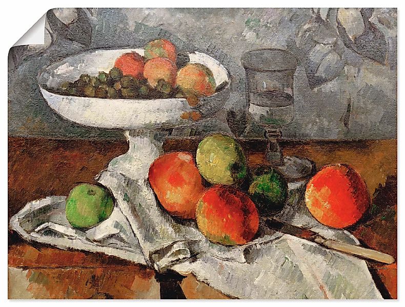 Artland "Stillleben mit Obstschale" Arrangements 1 Stk. tlg. ohne Rahmen günstig online kaufen