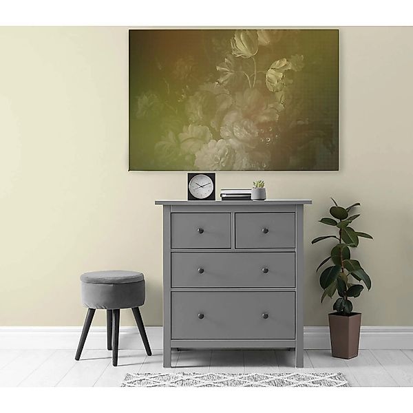 Bricoflor Leinwand Blumenstrauß Gelb Gold Alte Meister Bild Mit Blumen Stil günstig online kaufen