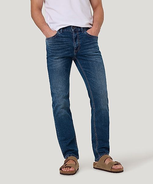 Pioneer Authentic Jeans Straight-Jeans Rando Dicke Nähte günstig online kaufen