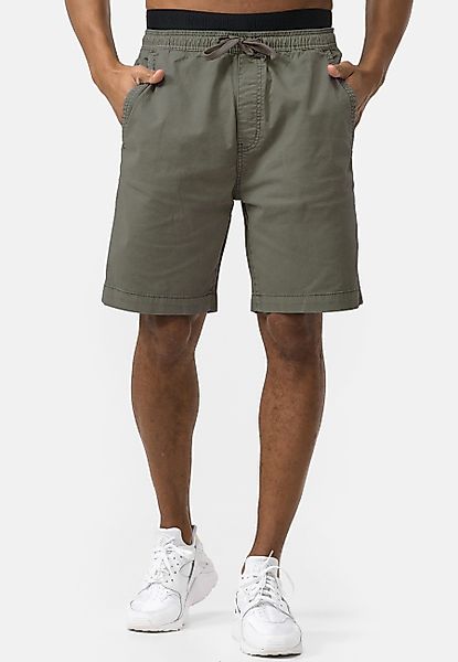 Indicode Chinoshorts Kelowna mit elastischem Bund günstig online kaufen