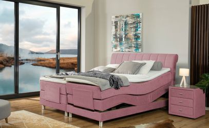 alina Boxspringbett "Elsa mit Motor" inklusive Matratze und Topper, in vers günstig online kaufen