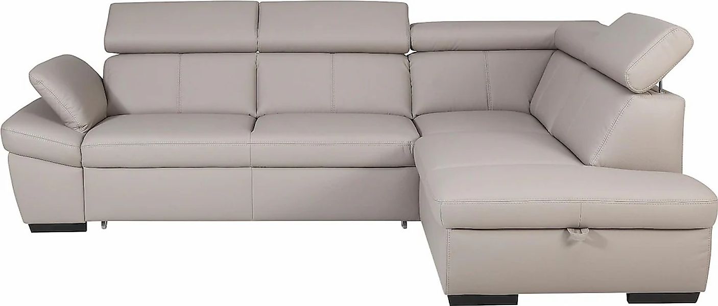 exxpo - sofa fashion Ecksofa "Salerno, Funktionssofa, hoher Sitzkomfort, Br günstig online kaufen