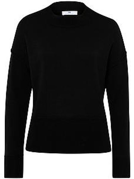 Rundhals-Pullover Peter Hahn schwarz günstig online kaufen
