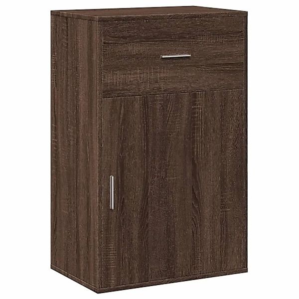 vidaXL Beistellschrank Braun Eichen-Optik 56,5x39x90 cm Holzwerkstoff 84071 günstig online kaufen