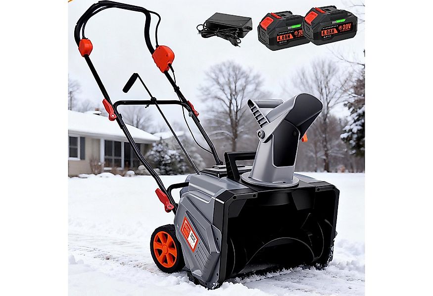 XERSEK Akku-Schneefräse 1000W Elektro Schneeschaufel Schneeschieber Brushle günstig online kaufen