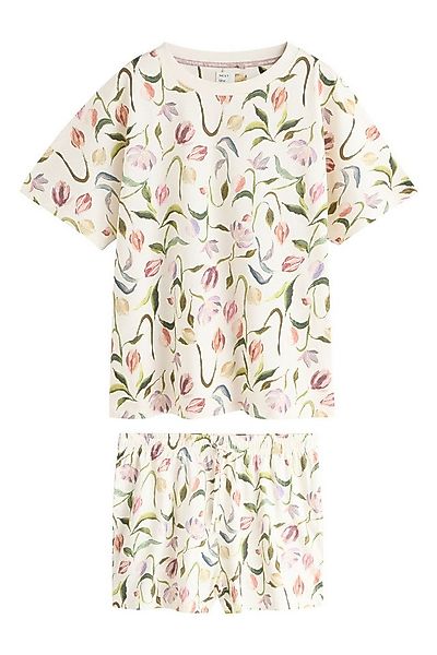 Next Pyjama Kurzes Pyjama-Set aus Baumwolle (2 tlg) günstig online kaufen