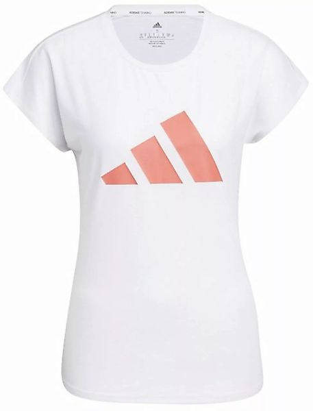 adidas Sportswear T-Shirt W 3 BAR TEE Damen Fitness T-Shirts weiß günstig online kaufen