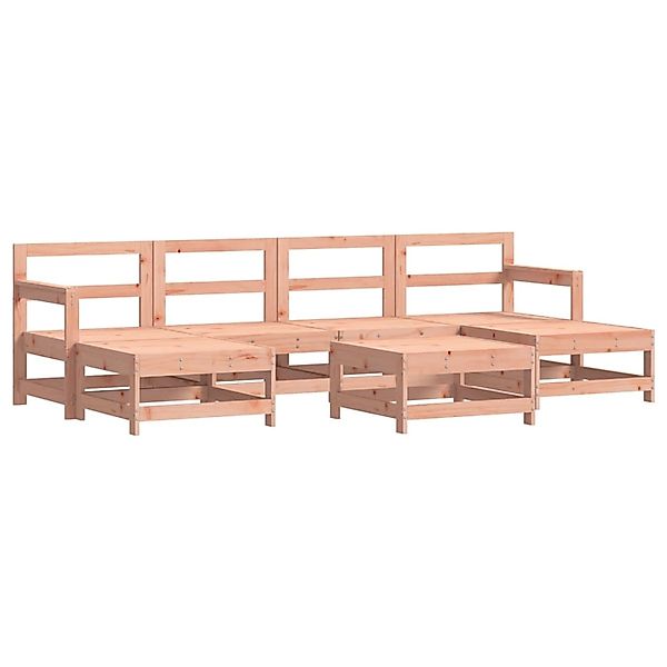 vidaXL 7-Tlg Garten-Lounge-Set Massivholz Douglasie 3186380 günstig online kaufen