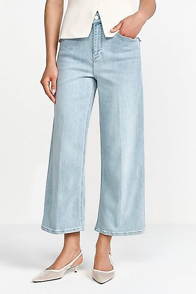 Rich & Royal 7/8-Jeans Culotte Light Blue Satin Denim günstig online kaufen