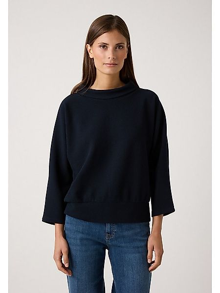 MORE&MORE Sweatshirt 3/4 Arm Rollkragensweatshirt günstig online kaufen