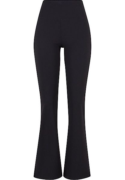 URBAN CLASSICS Leggings Urban Classics Ladies Flared Leggings Rib (1-tlg) günstig online kaufen