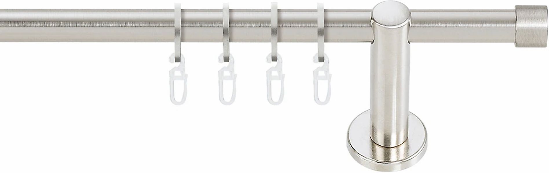 GARESA Gardinenstange "WILLI" Ø 16 mm 1 läufig-läufig Fixmaß günstig online kaufen