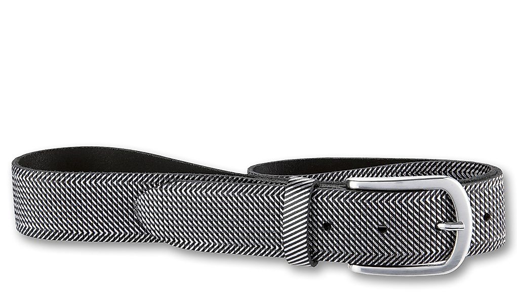 BERND GÖTZ Ledergürtel "Ledergürtel mit stylisch geriffelter Oberfläche" günstig online kaufen