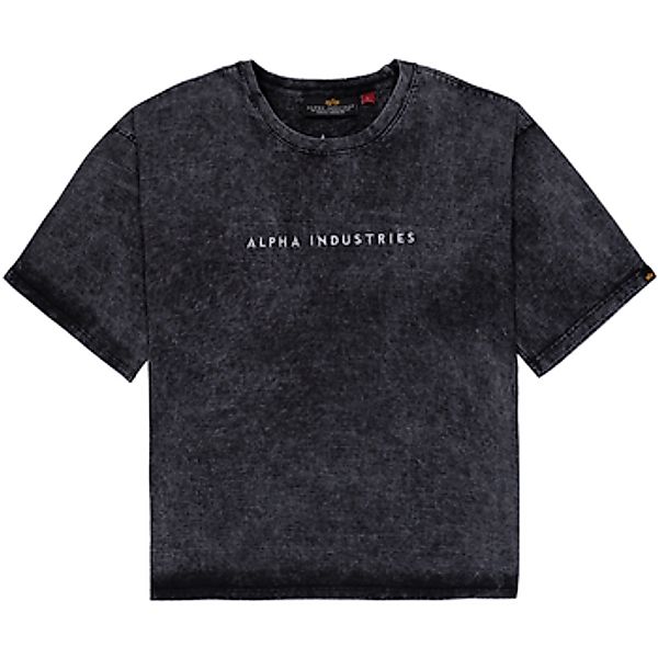 Alpha Industries  T-Shirt Acid Logo T-Shirt - black günstig online kaufen