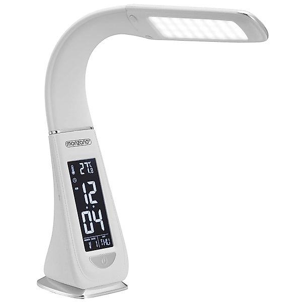monzana Schreibtischlampe Lilly, Weiß, LED Schreibtischlampe günstig online kaufen