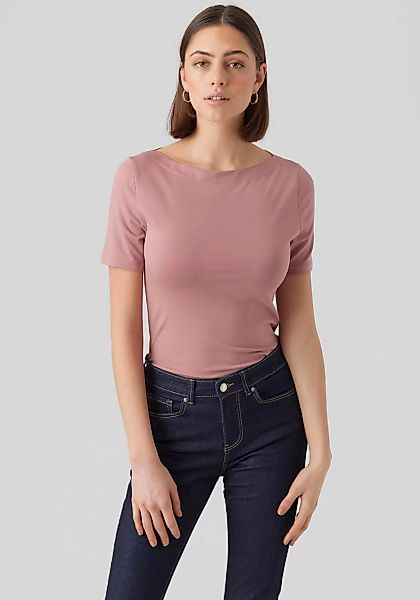 Vero Moda Kurzarmshirt "VMPANDA MODAL S/S TOP NOOS" günstig online kaufen