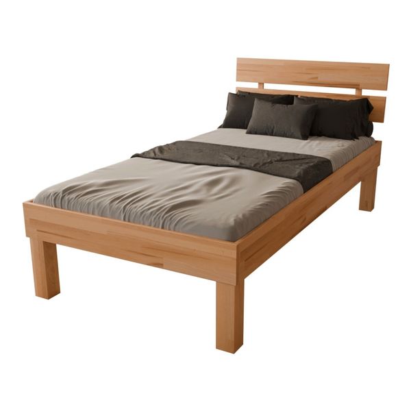MeinMassivholz Holzbett PALMA Kernbuche, Komfortbett, Massivholz, günstig online kaufen