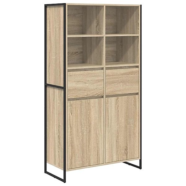 vidaXL Sideboard 2-Tlg Sonoma 81 x 36 x 150,5 cm Holzwerkstoff 3403035 günstig online kaufen