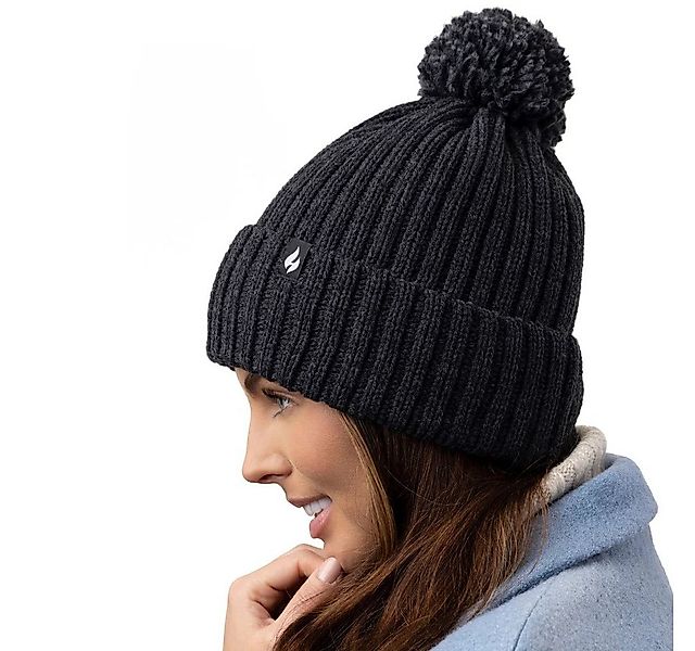 Heat Holders Bommelmütze Damen Mütze warm mit Pom Pom günstig online kaufen