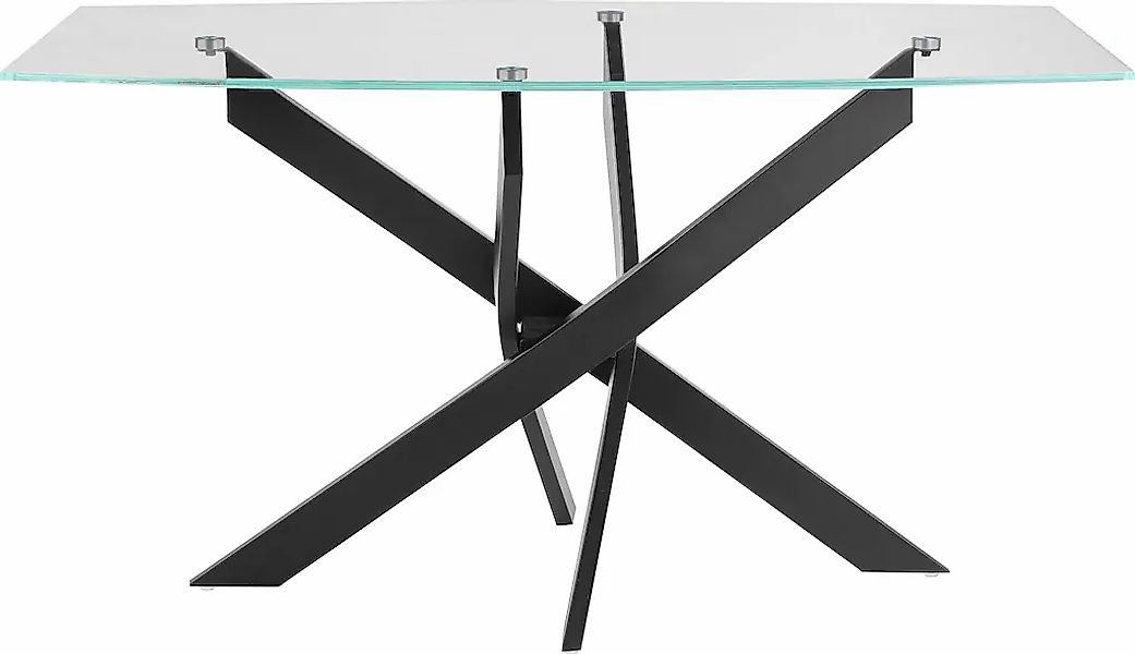 INOSIGN Esstisch "Kairi, TOPSELLER, OTTOs Choice", Glastischplatte, pulverb günstig online kaufen