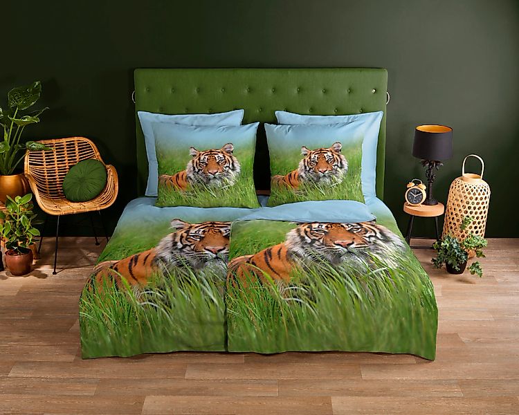 good morning Wendebettwäsche "Silencet" 2 Stk. tlg. 100% Baumwolle, 2 Teili günstig online kaufen