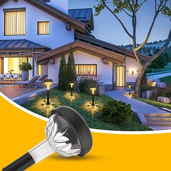 WILGOON LED Solarleuchte 6 Stck Solarlampen günstig online kaufen