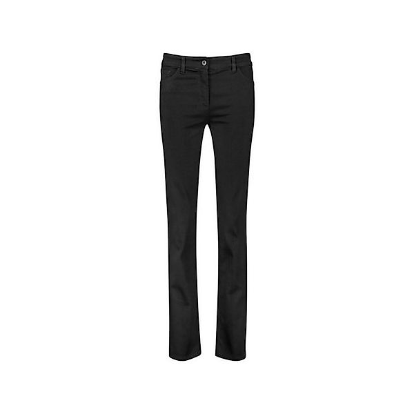 GERRY WEBER 5-Pocket-Jeans Straight Leg Jeans für Damen in schwarz (1-tlg) günstig online kaufen